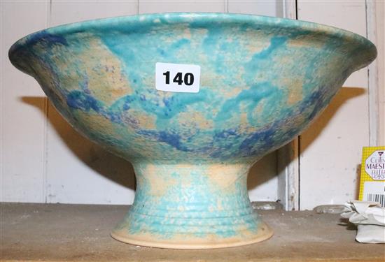 Studio pottery bowl(-)